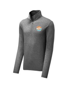 6K Grey Quarter Zip