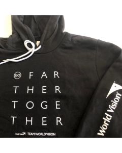 Black GO FARTHER TOGETHER Hoodie