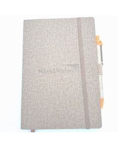 Heathered Soft Bound Journal with Pen